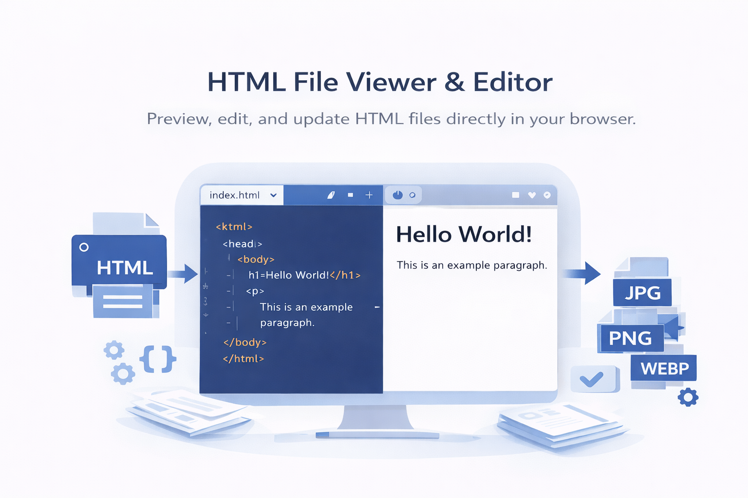 HTML File Viewer - HTML TO PDF