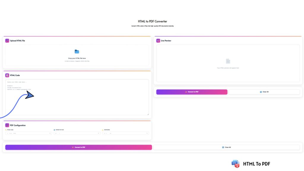 How to Convert an HTML File to a PDF File