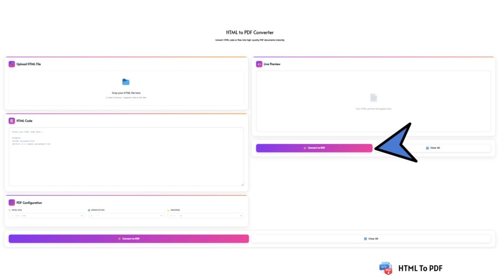 How to Convert an HTML File to a PDF File