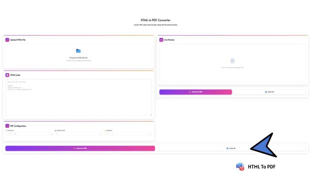 How to Convert an HTML File to a PDF File