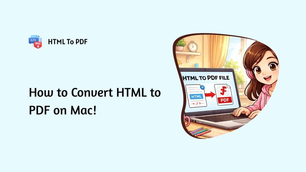How to Convert HTML to PDF on Mac